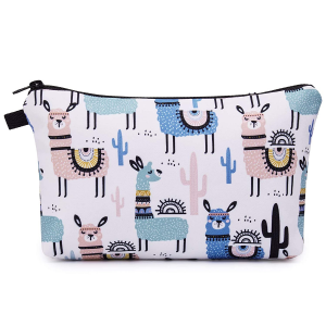 Cosmetic Bag for Women Makeup bag Organizer Small Mini Makeup Pouch for Purse Water Resistant Girls Gift